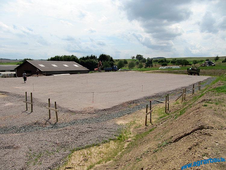 Neubau eines Boxenlaufstalles im Landkreis Kusel, Rheinland Pfalz