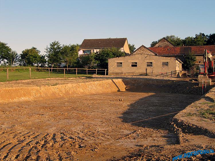 Neubau eines Boxenlaufstalles in Stolberg